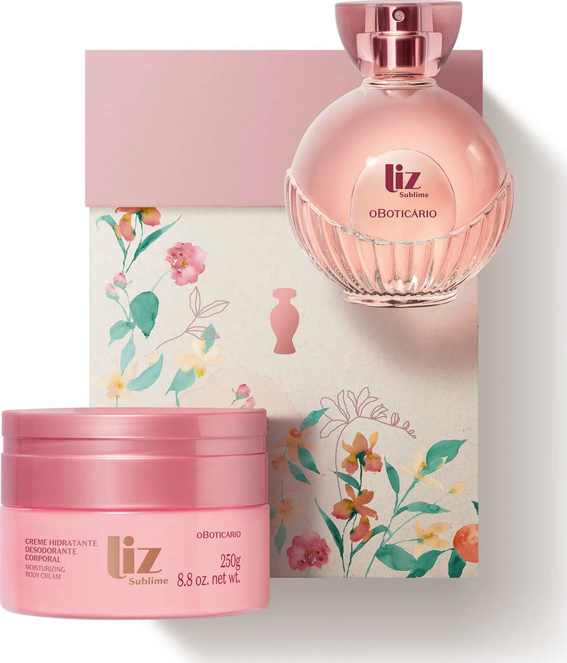 Kit Presente Dia das Mães Liz Sublime (2 itens) - 10% DE DESCONTO NO PIX