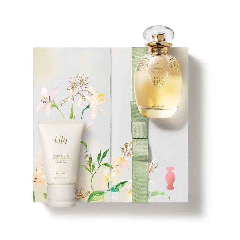Kit Presente Dia das Mães L'eau de Lily (2 itens) - 10% DE DESCONTO NO PIX