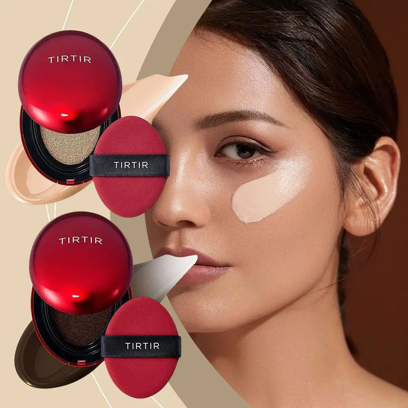 Base Cushion Coreana 3 em 1 – ilumina, protege e disfarça imperfeições. No PIX, 10% OFF!