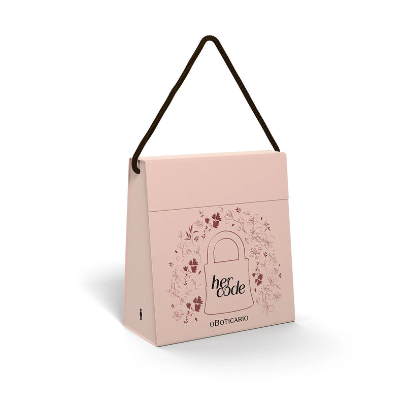 Combo Presente Her Code Dia das Mães: Eau De Parfum 50ml + Máscara de Cílios 10ml - 10% DE DESCONTO NO PIX